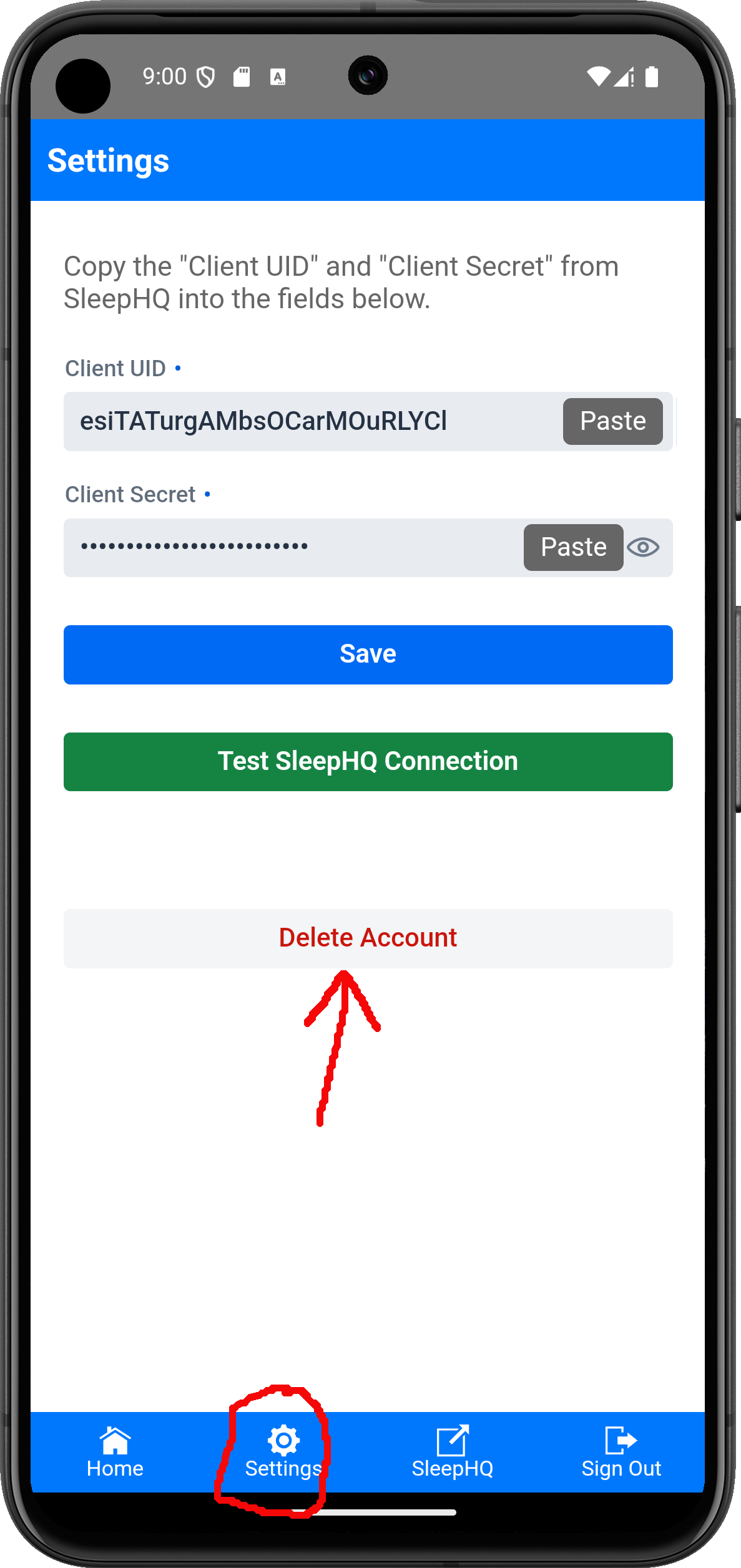 SleepHQ Android App